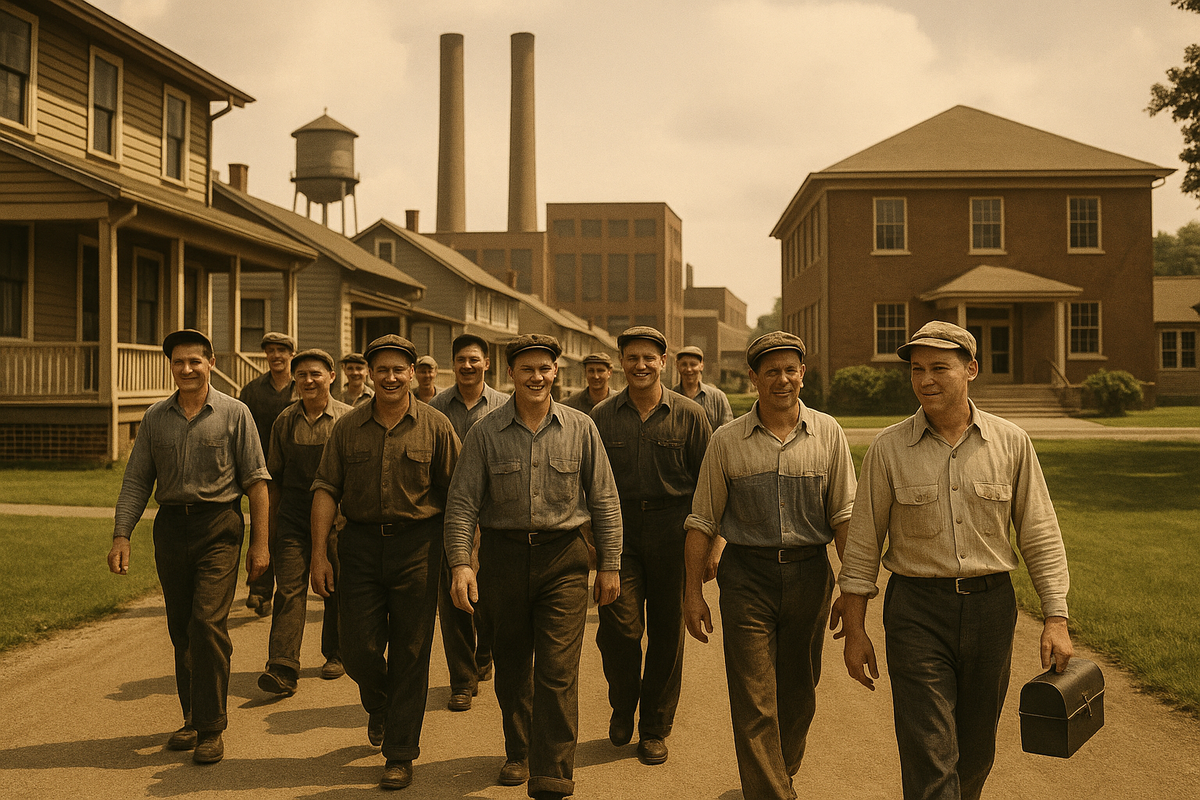 When Companies Built Entire Communities for Workers