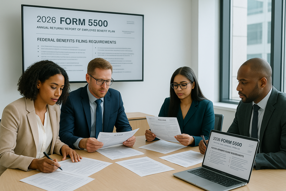 IRS Mandates Electronic Signatures for Form 5500 in 2026