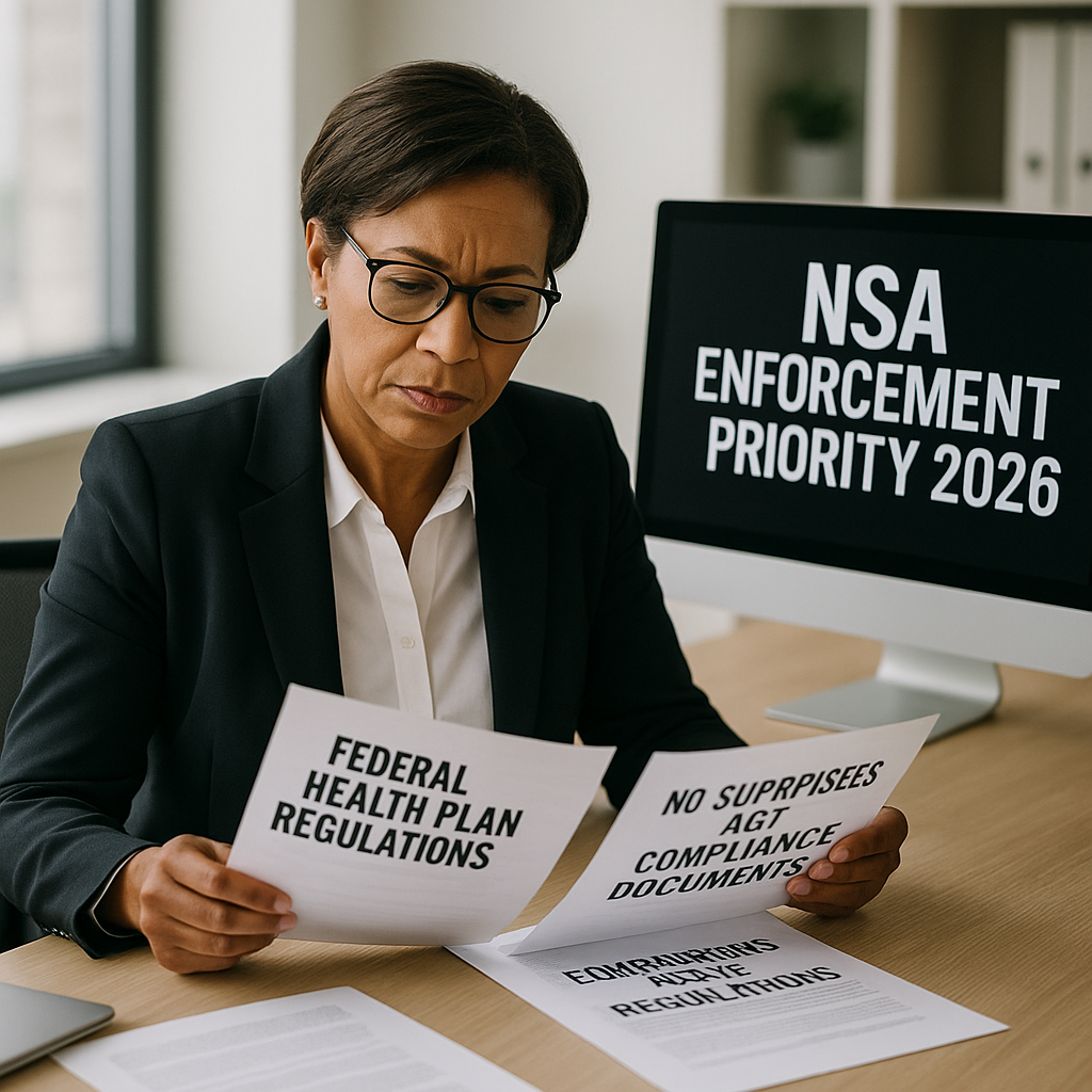No Surprises Act Compliance: DOL's 2026 Enforcement Target