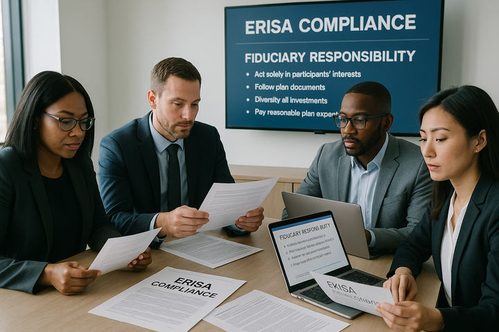 Professional illustration for article: Department of Labor Tightens Fiduciary Responsibility Standards