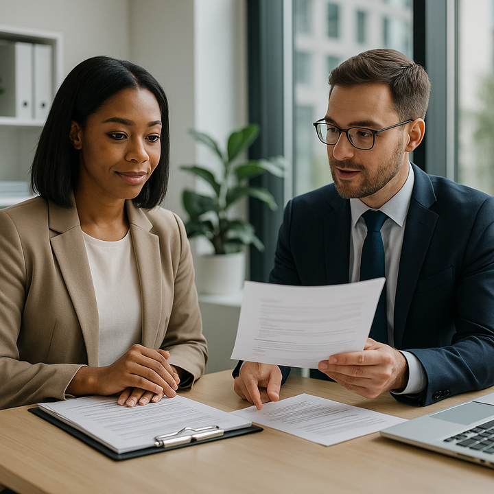 Professional illustration for article: NY Bans Employment Credit Checks Statewide April 18