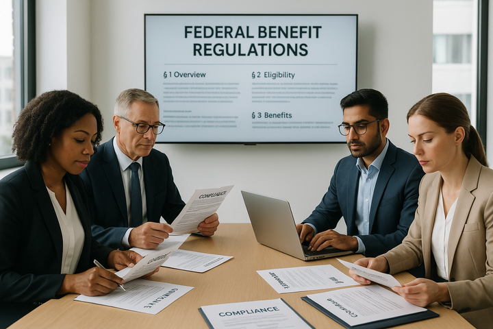 Professional illustration for article: Long Island Employers: Critical Federal Benefits Reporting Updates